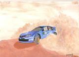 Subaru WRC Festmny